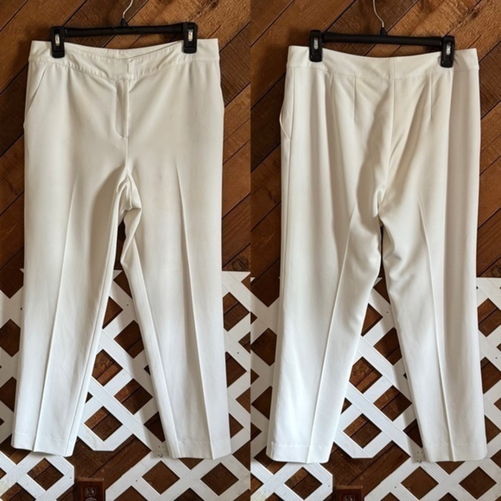 St. John ivory dress pants size 6